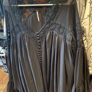 Free people black size medium blouse